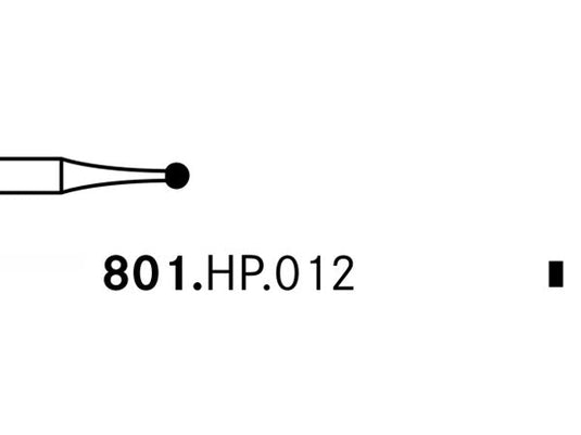 Komet 801.HP.012 Diamond Preparation Bur