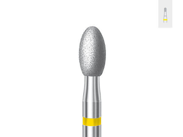 Chargez l&#39;image dans la visionneuse de la galerie, Komet 379EF extra-fine egg-shaped diamond bur
