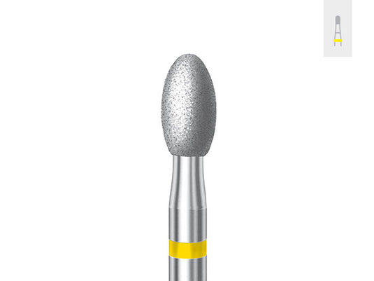 Komet 379EF extra-fine egg-shaped diamond bur