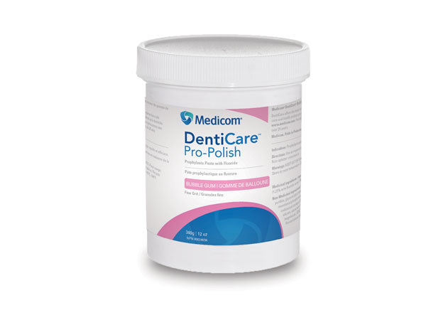 Chargez l&#39;image dans la visionneuse de la galerie, Medicom DentiCare Pro-Polish Prophylaxis Paste 12 onze jar bubble gum flavour
