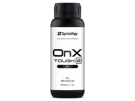 OnX Tough 2 printing resin in shade A1