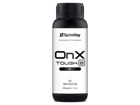 OnX Tough 2 printing resin in shade B1