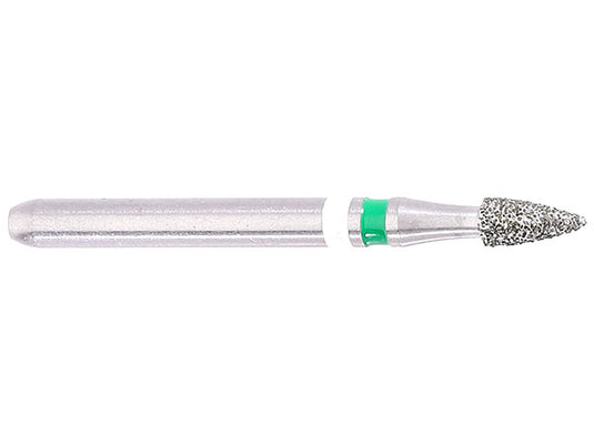 ZR6274 round end flame diamond bur