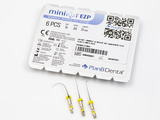 PlanB miniKUT EZP Rotary endo files 6-pack