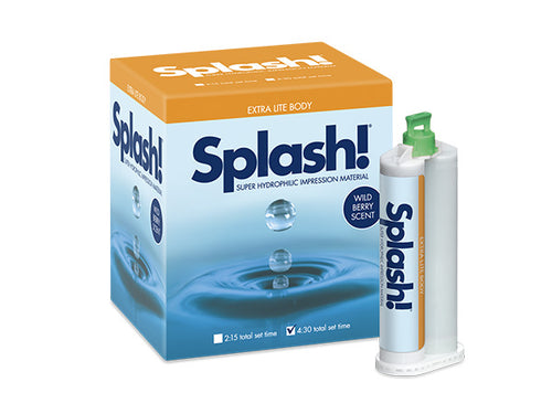 splash extra lite regular impression material cartridge