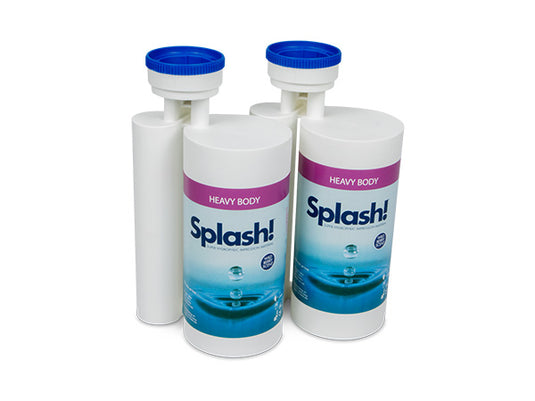 splash jumbo heavy body regular cartridge impression material