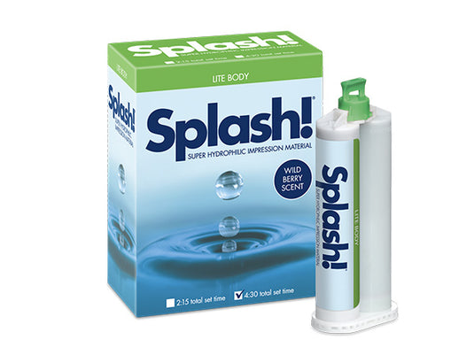 splash lite regular box impression material cartridge