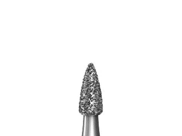 Chargez l&#39;image dans la visionneuse de la galerie, Komet ZR6274 Round End Flame Ceramic Grinder Diamond Bur
